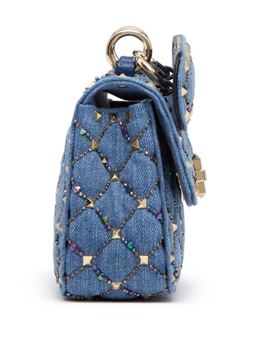 Borsa Rockstud in denim Valentino Garavani | 4W2B0123ARNYG7